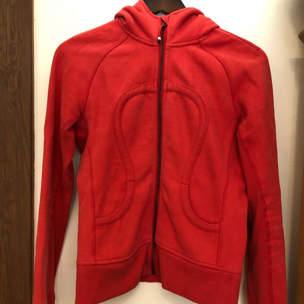 Lululemon Scuba III Hoodie Red